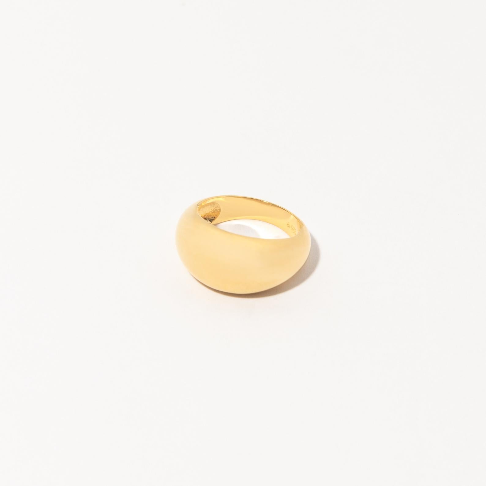 Make a Statement with Our Bold Dome Ring